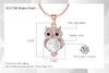 Dainty Owl Choker Necklace