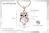 Dainty Owl Choker Necklace