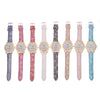 Luxurious Owl Leather Wristwatch