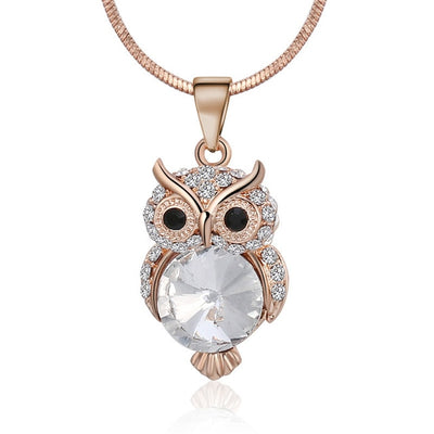 Dainty Owl Choker Necklace