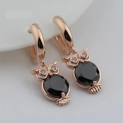 Classic Owl Retro Earrings