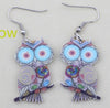 Cute Owl Drop Earrings
