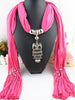 Cute Owl Scarf Necklace