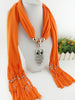 Cute Owl Scarf Necklace