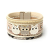 Owl Leather Bracelet