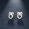 Unique Owl Stud Earrings