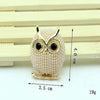 Pearl Owl Brooch