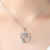 Unique Crystal Owl Necklace