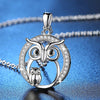 Unique Crystal Owl Necklace