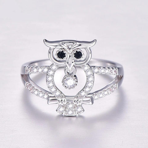 Trendy Owl Ring